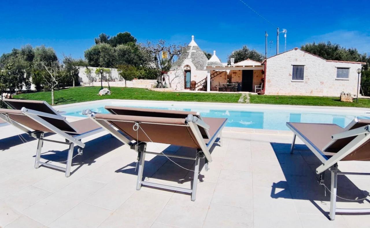 Trullo Rinaldi - Private Pool And Sauna Castellana Grotte Ngoại thất bức ảnh
